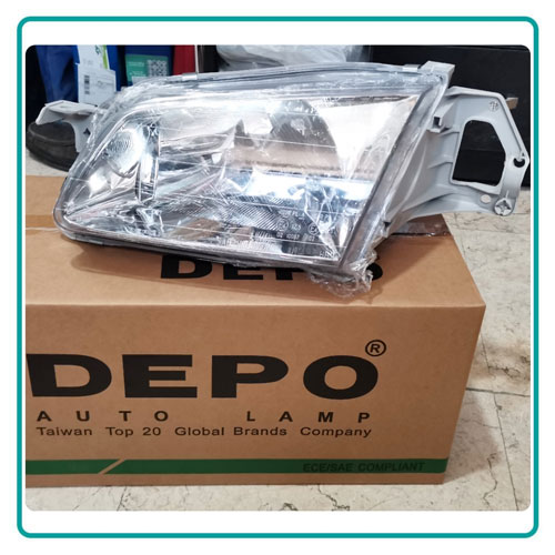 
                                      چراغ جلو چپ مزدا 323 GLX DEPO                                      